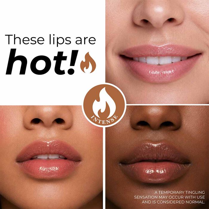 Intense Hot Kiss Lip Booster + Plumper Brown SugarBrown Sugar